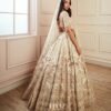 Sublime Ivory and Gold Lehenga